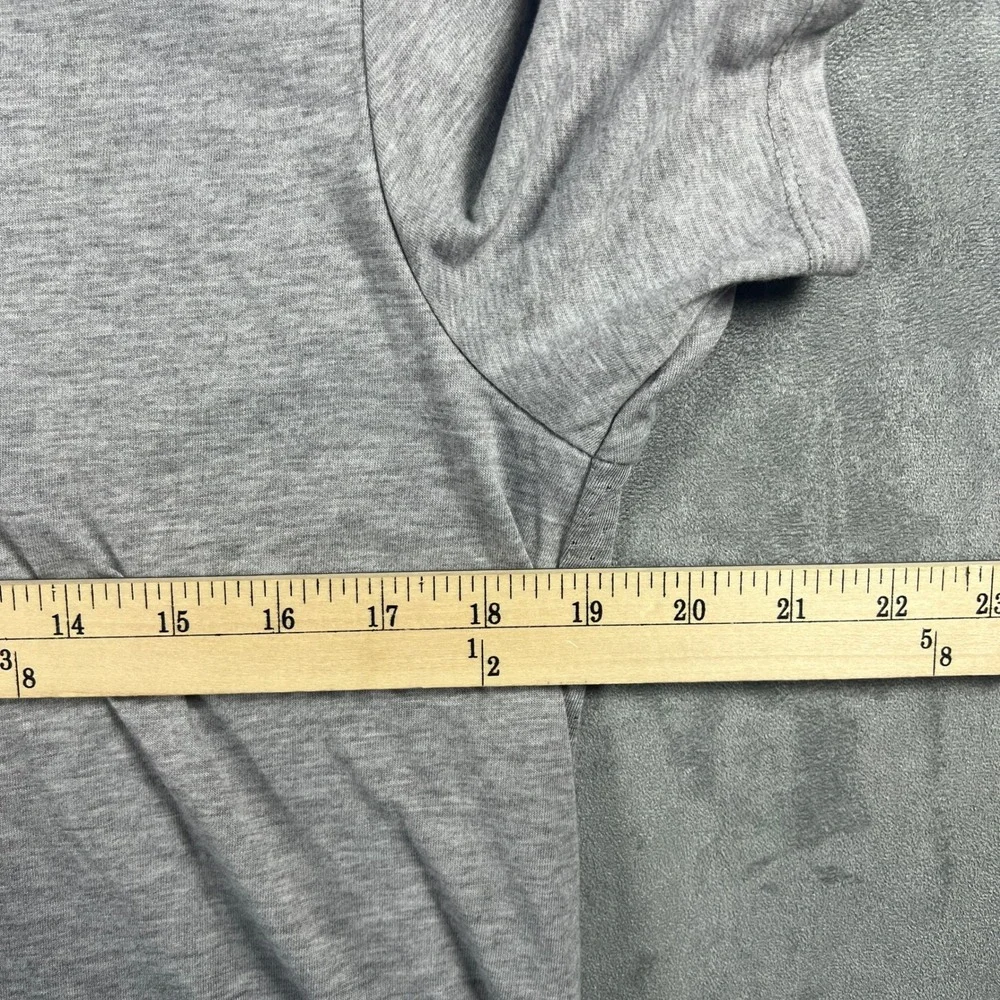 Nike Running Dri-FIT Short Sleeve Shirt Womens Medium Gray Reflective